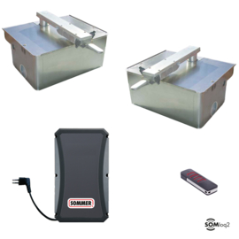 Sommer Twist UG kit 2 motor+galva funder.kast+RVS deksel Art nr. 104626  (SE)