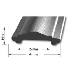 MC305~~L=3000MM - HANDGREEP 44 X 14MM