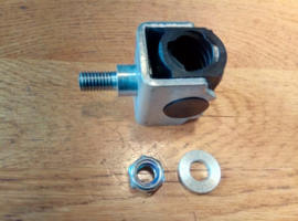 Ditec luxo entrematic draadbus. 6lux5m Ter vervanging van versleten draadbussen, set incl. moer. voor reparatie van 1 motor. Art D0100  (HO)