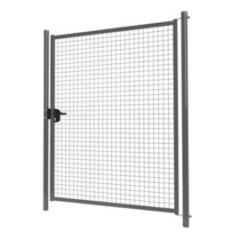 Enkele tuinpoortset met gaasvulling 1500x2000 - RAL7016 Art. nr. TPS7016150200S prijs per Set excl. BTW