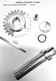 Sommer Montagezak aandrijfas GIGAline Art nr. 105476  (SE)