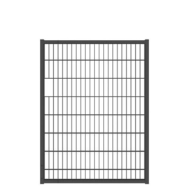 Tuinpoortvleugel 1200x1600 mm met dubbelstaafmatvulling - RAL7016 Art. nr. TPTDM7016120160 prijs per Stuk(s) excl. BTW