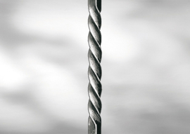 B9201~~SPIJL # 12MM - LENGTE 1000 MM.