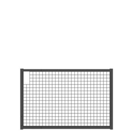 Tuinpoortvleugel 1500x1000 mm met gaasvulling - RAL7016 Art. nr. TPS7016150100  prijs per Stuk(s) excl. BTW