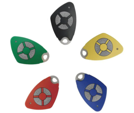 Intratone handzender blauw 4-kanaals  (PO)