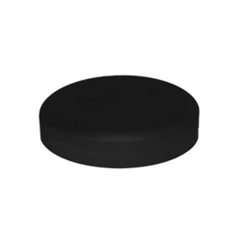 Paalkap aluminium Ø89 mm - RAL9005 Art. nr. PAALDA900589 prijs per Stuk(s) excl. BTW