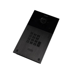 Fasttel FT600KVC is een videofoon met 2 sip accounts, zwart geanodiseerd en beschikt over 1 drukknop, codeklavier en kleuren camera. De meegeleverde behuizing laat toe het toestel zowel op-als inbouw te plaatsen. 216x116mm.(HO)