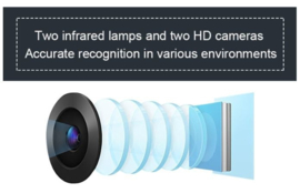 K-17-ACM 10 jettons,Face Recognition RFID Controller. gezichtsherkenning module.Art. 0259 en 10 jettons.  (QU)