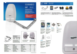 Quiko Scarabeo QK SCA KITY 230V tot 2,5m Set van 2 Knikarm motoren.  Art.0731  (QU)