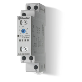 Modulair tijdrelais 12-240Vac/dc Art nr. #REL312  (NE)
