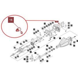 Sommer Ontgrendelingsslot met 2 sleutels Twist XL Art nr. 104103  (SE)