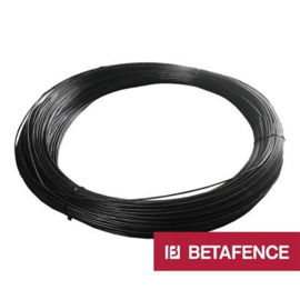 Spandraad Betafence 2,5/3,8 mm op rol van 500 mtr - RAL9005 Art. nr. SD90052837525KG prijs per Rol excl. BTW