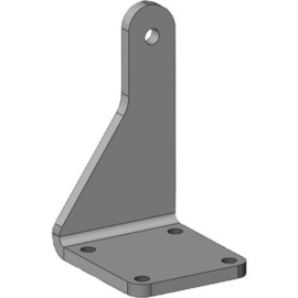 Sommer Paalbeslag 125mm rechts Twist M/200/350 Art nr. 103302  (SE)