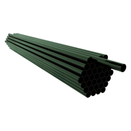 Staander Ø60,3x1,75x1850 mm - thermisch verzinkt en gecoat RAL6009 Art. nr. PR600960175185 prijs per Bundel à 37 stuks excl. BTW