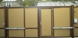 Quiko Hydro 400 complete set met 2 motoren. het hydraulische werkpaard, Voor poorten tot 6 meter en 1100kg. Art. 0750   (QU)