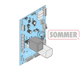 Sommer Stuurprint voor GIGAcontrol-A-R1 Art nr. 104850  (SE)