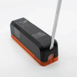 Kijzer universeel set IR Fotocellen met LED detectorafstand 20-25m. 180 graden draaibaar. Art.Nr K4612