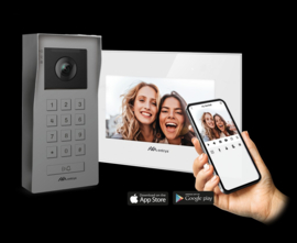 Facila neXt K2271W kit video intercom+codeklavier Art nr. 104969  (SE)