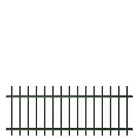 Spijlenvak Orion pro 1000 - h.o.h. 100 mm - sendzimir verzinkt en gecoat RAL6009 Art. nr. VAO1SV60091000 prijs per Stuk(s) excl. BTW