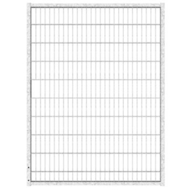 Tuinpoortvleugel 1500x2000 mm met dubbelstaafmatvulling - verzinkt Art. nr. TPTDMVV150200 prijs per Stuk(s) excl. BTW