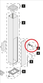 Sommer Slot voor SP900 Art nr. 105031 (SE)
