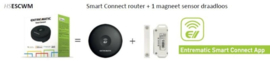 ditec HSESCWM Smart Connect router + 1 magneet sensor draadloos  (HO)