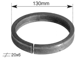 CR133~~RING - 130MM. - 20X6MM