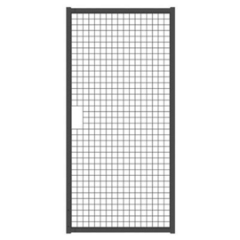 Tuinpoortvleugel 1000x2000 mm met gaasvulling - RAL7016 Art. nr. TPS7016100200 prijs per Stuk(s) excl. BTW