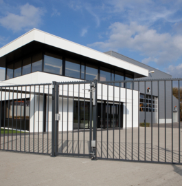 Magneetslot SET 2x MAGMAG3000 met uitvulprofiel en 3006PULL handvaten - aluminium en gecoat RAL9005 Art. nr. NLINEMAGKIT30009005  (TH)