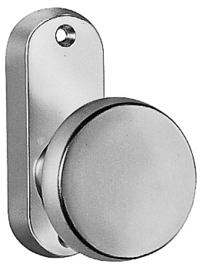 471~~Vaste bolkruk in aluminium voor AMF sloten