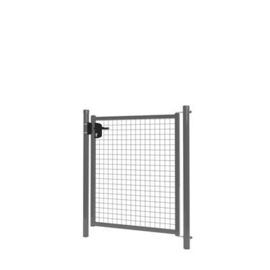 Enkele tuinpoortset met gaasvulling 1000x1250 - RAL7016 Art. nr. TPS7016100125S  prijs per Set excl. BTW