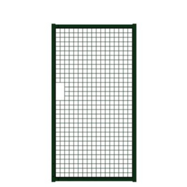 Tuinpoortvleugel 1000x1800 mm met gaasvulling - RAL6009 Art. nr. TPS6009100180 prijs per Stuk(s) excl. BTW