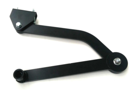 Knikarm kort zwart voor Optimus 250 Art nr. 104407  (SE)
