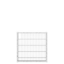 Tuinpoortvleugel 1000x1000 mm met dubbelstaafmatvulling - verzinkt Art. nr. TPTDMVV100100 prijs per Stuk(s) excl. BTW