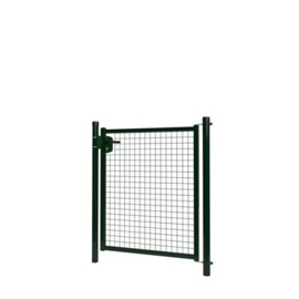 Enkele tuinpoortset met gaasvulling 1000x1250 - RAL6009 Art. nr. TPS6009100125S prijs per Set excl. BTW