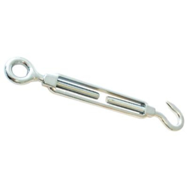 Spanwartel haak-oog rvs A4 Ø8 mm DIN1480 Art. nr. SPANWARTELRVS8 prijs per Stuk(s) excl. BTW