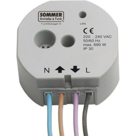 RM01-868 funkmanager ontvanger 868MHz met 1 kanaal Art nr. 102017  (SE)