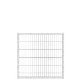 Tuinpoortvleugel 1200x1200 mm met dubbelstaafmatvulling - verzinkt Art. nr. TPTDMVV120120 prijs per Stuk(s) excl. BTW