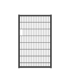 Tuinpoortvleugel 1000x1600 mm met dubbelstaafmatvulling - RAL7016 Art. nr. TPTDM7016100160 prijs per Stuk(s) excl. BTW