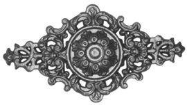 026-6~~SIERORNAMENT - EENZIJDIG - 210 X 400