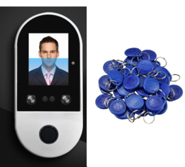 K-17-ACM 10 jettons,Face Recognition RFID Controller. gezichtsherkenning module.Art. 0259 en 10 jettons.  (QU)