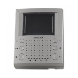 VIDEX  Binnenpost HF SLIM 4K-8K ZIL Art nr. VPZ256  (NE)