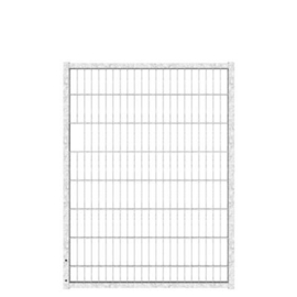 Tuinpoortvleugel 1200x1600 mm met dubbelstaafmatvulling - verzinkt Art. nr. TPTDMVV120160 prijs per Stuk(s) excl. BTW