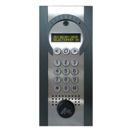 02-0127-EU Reno Video intercom, digitaal paneel met prox - inbouw Art nr. INT02-0127-EU  (NE)