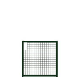 Tuinpoortvleugel 1000x1000 mm met gaasvulling - RAL6009 Art. nr. TPS6009100100  prijs per Stuk(s) excl. BTW