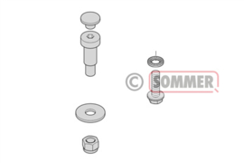Sommer Montageset knikarm Twist AM Art nr. 104745  (SE)