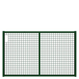 Tuinpoortvleugel 2000x1250 mm met gaasvulling - RAL6005 Art. nr. TPS6005200125 prijs per Stuk(s) excl. BTW