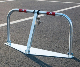 Parkeerbeugel Ø 33,7 mm, verzinkt, met europrofielcilinder  (PO)