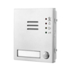 VIDEX  Audiomodule VX2200 met 1 knop en aansluiting extra knoppen via flatcable 4204-1/A Art nr. VPA631N  (NE)