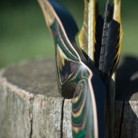 [Limited Edition] JACKALOPE - Malachiet - 62 Zoll - Hybridbogen - 30-60 lbs